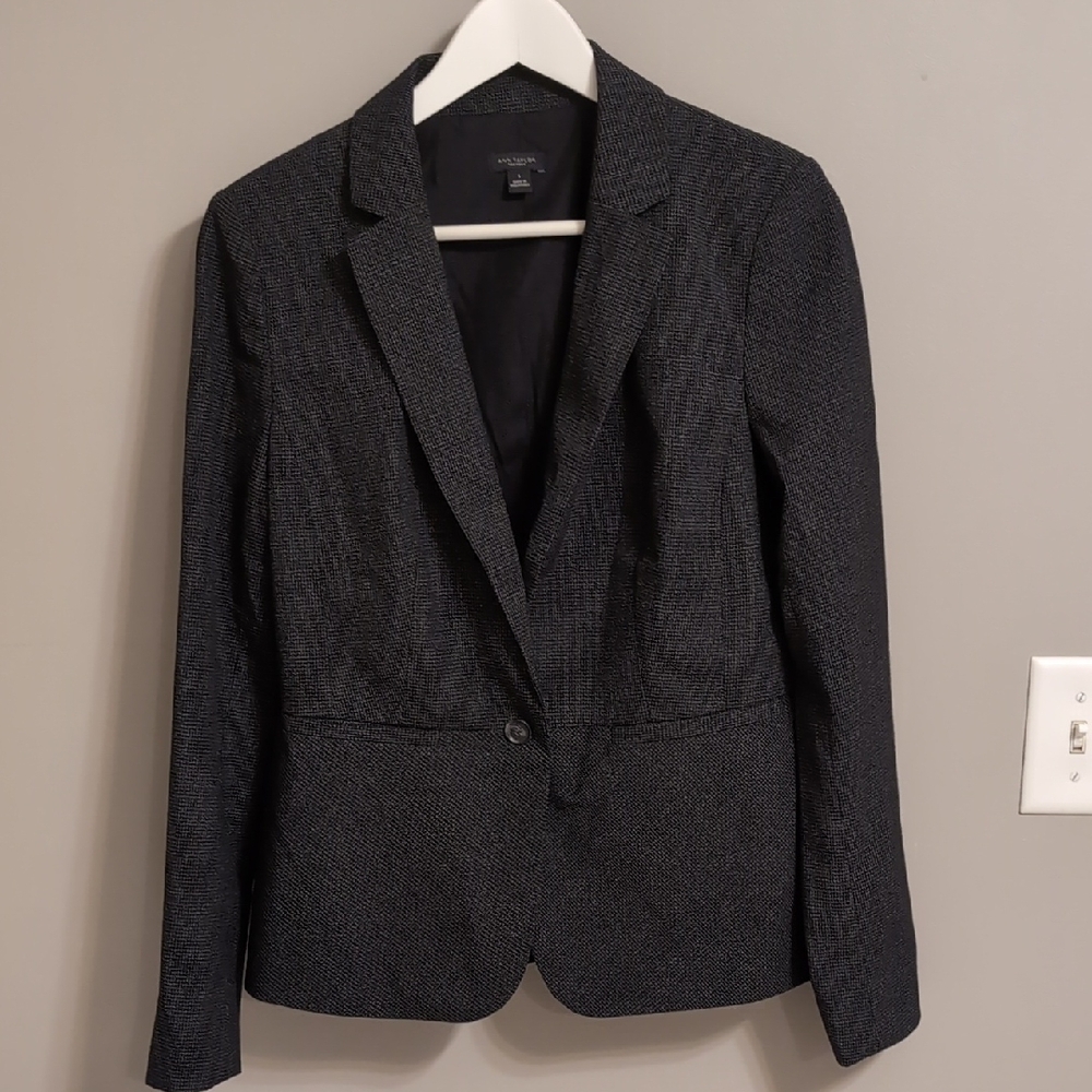 Ann Taylor Factory Charcoal Blazer